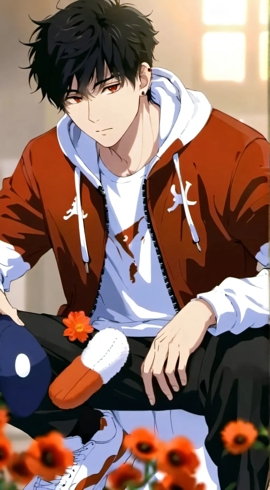 ai character: sam background