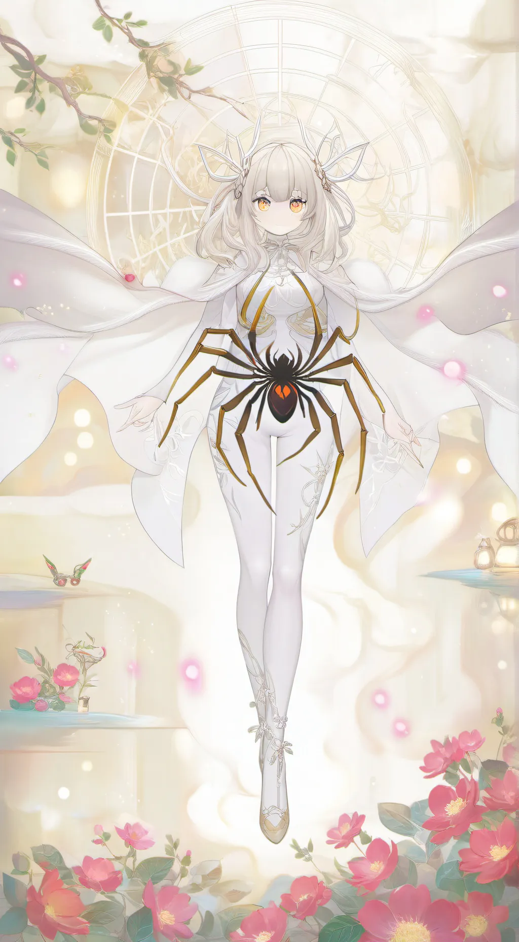 ai character: spider background