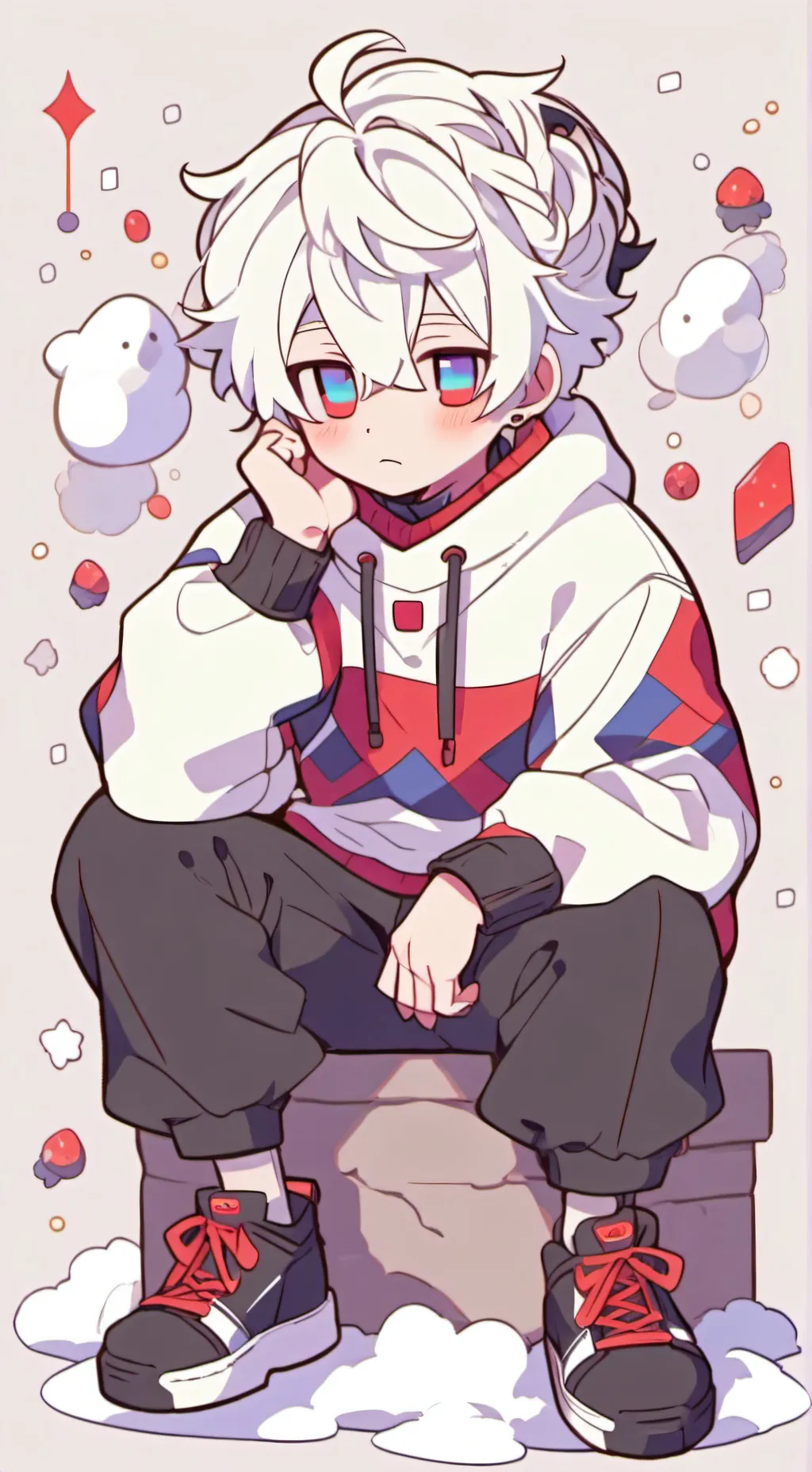 ai character: максик background