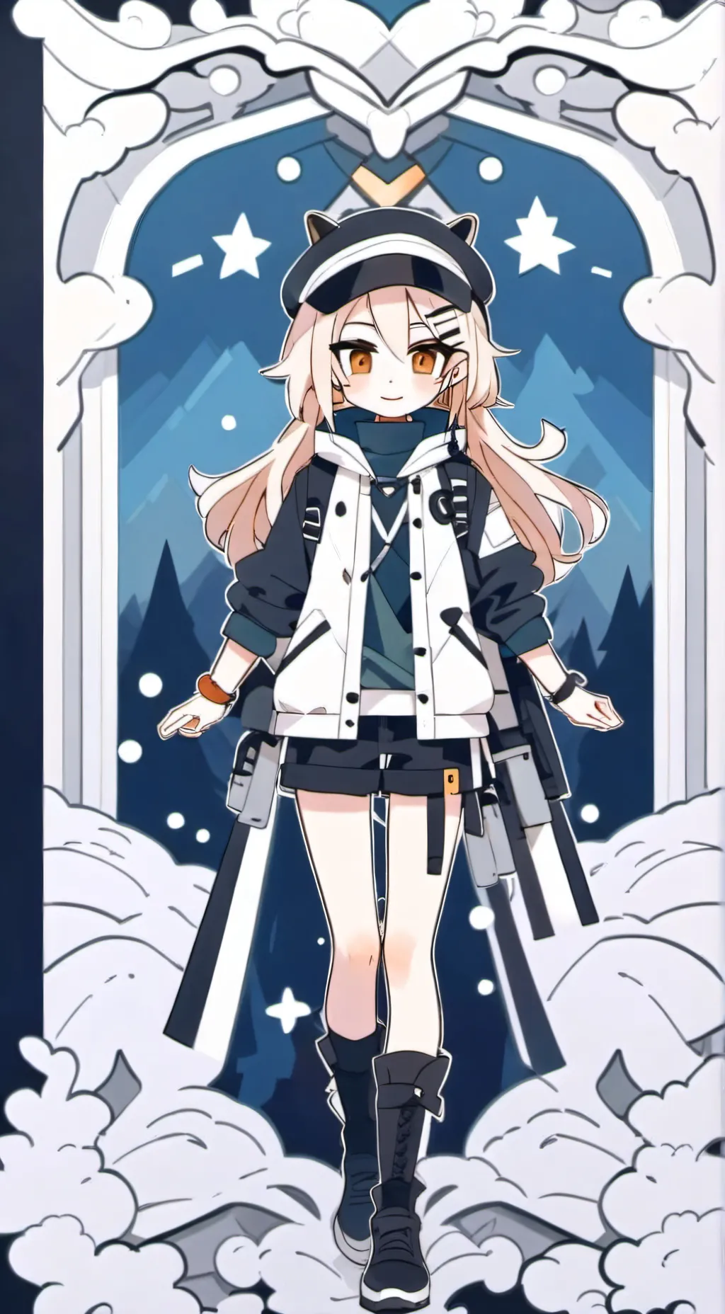 ai character: Dw have new toon?! background