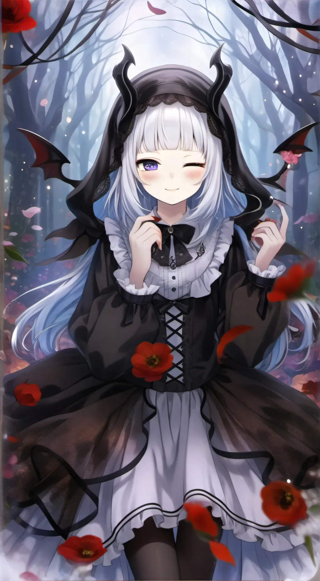 ai character: lily background