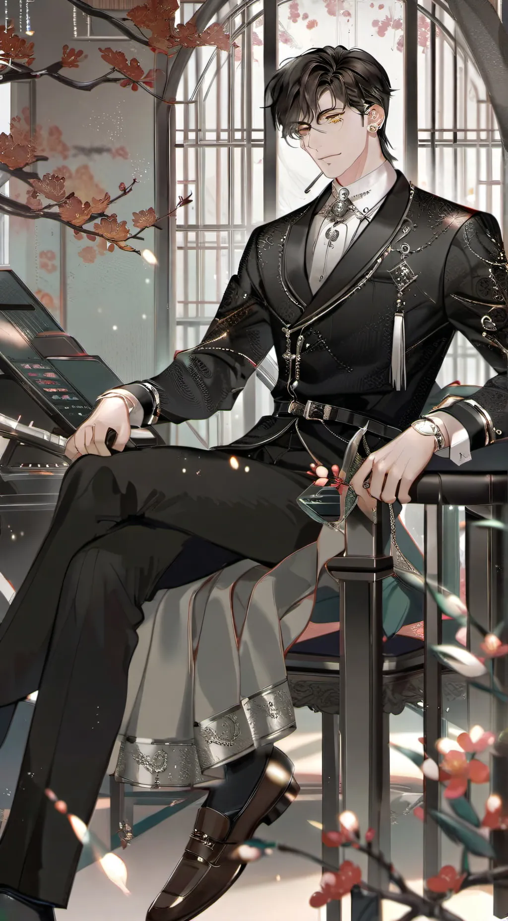 ai character: kenjiro background