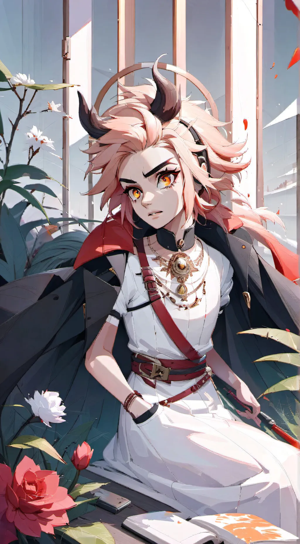 ai character: nanami teacher jjk background