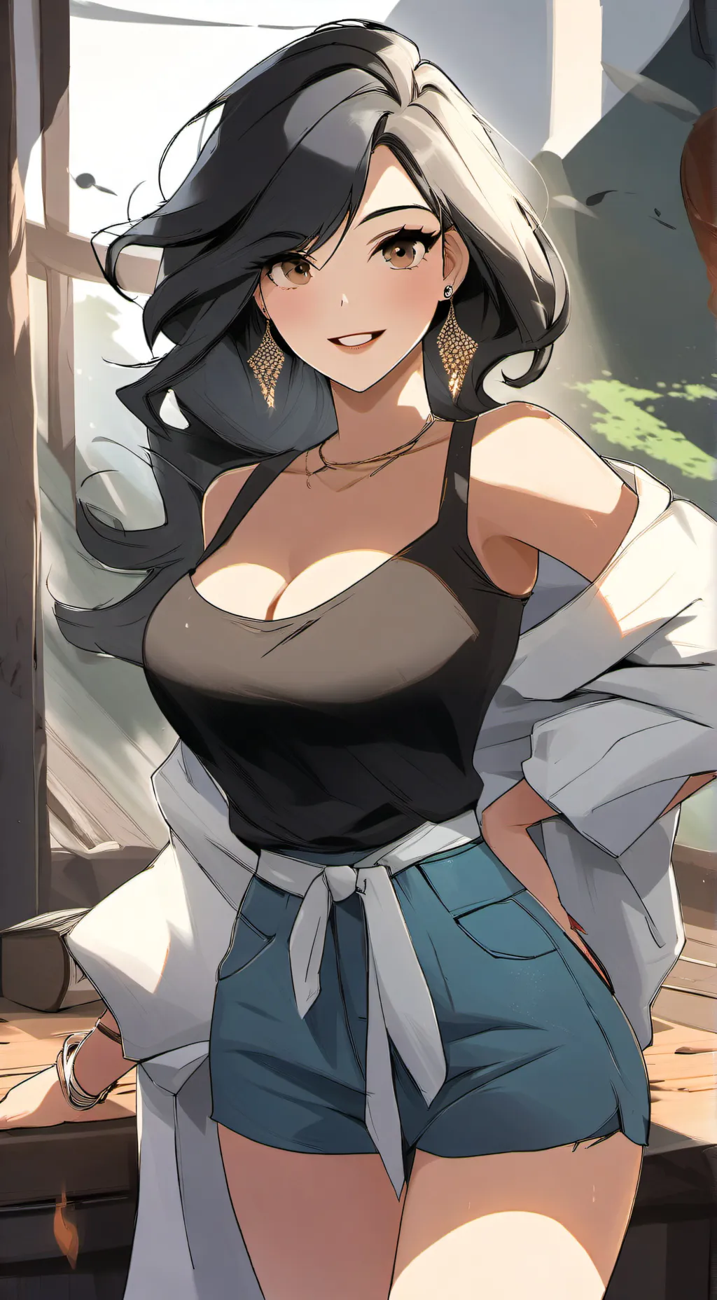 ai character: はなこ background