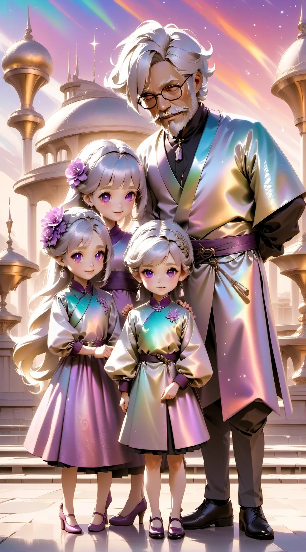 ai character: his granddaughters background