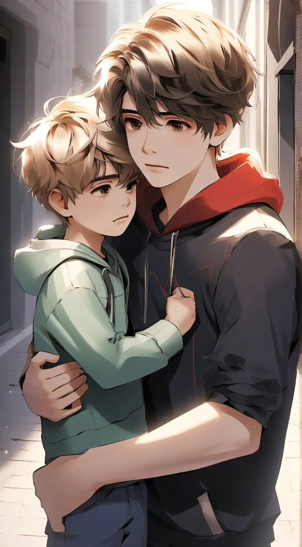 ai character: Ninjago Lloyd&Kai background