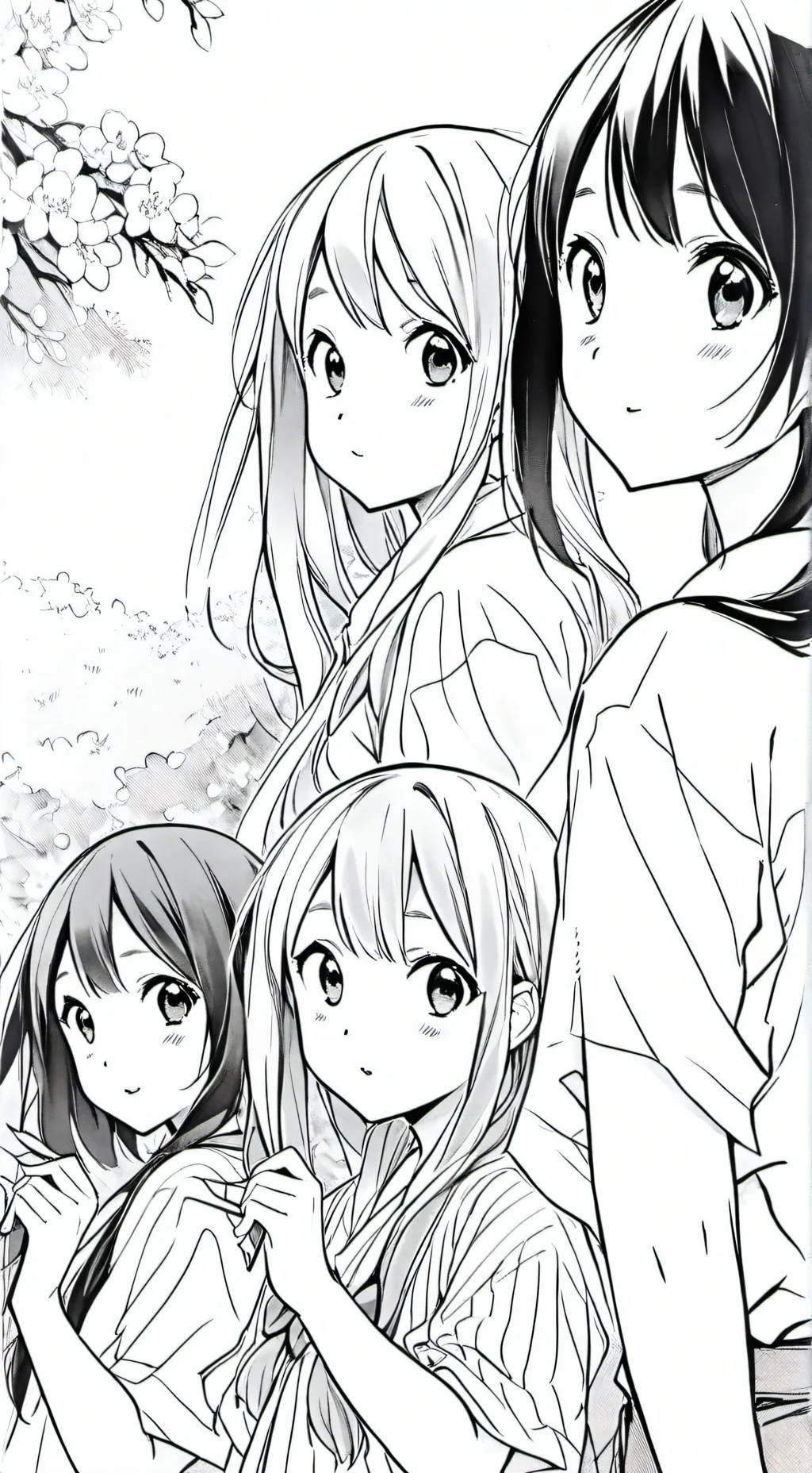 ai character: Kpop Girl Group  background