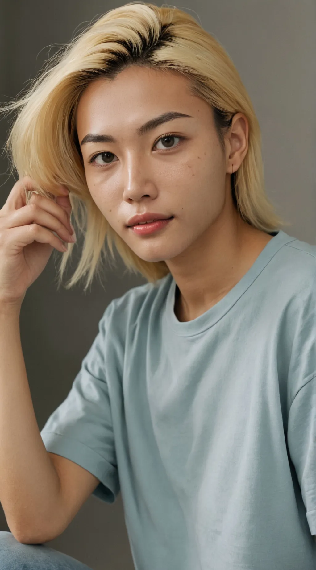 ai character: 𝓛𝓮𝓮 𝓯𝓮𝓵𝓲𝔁🐣💛 background