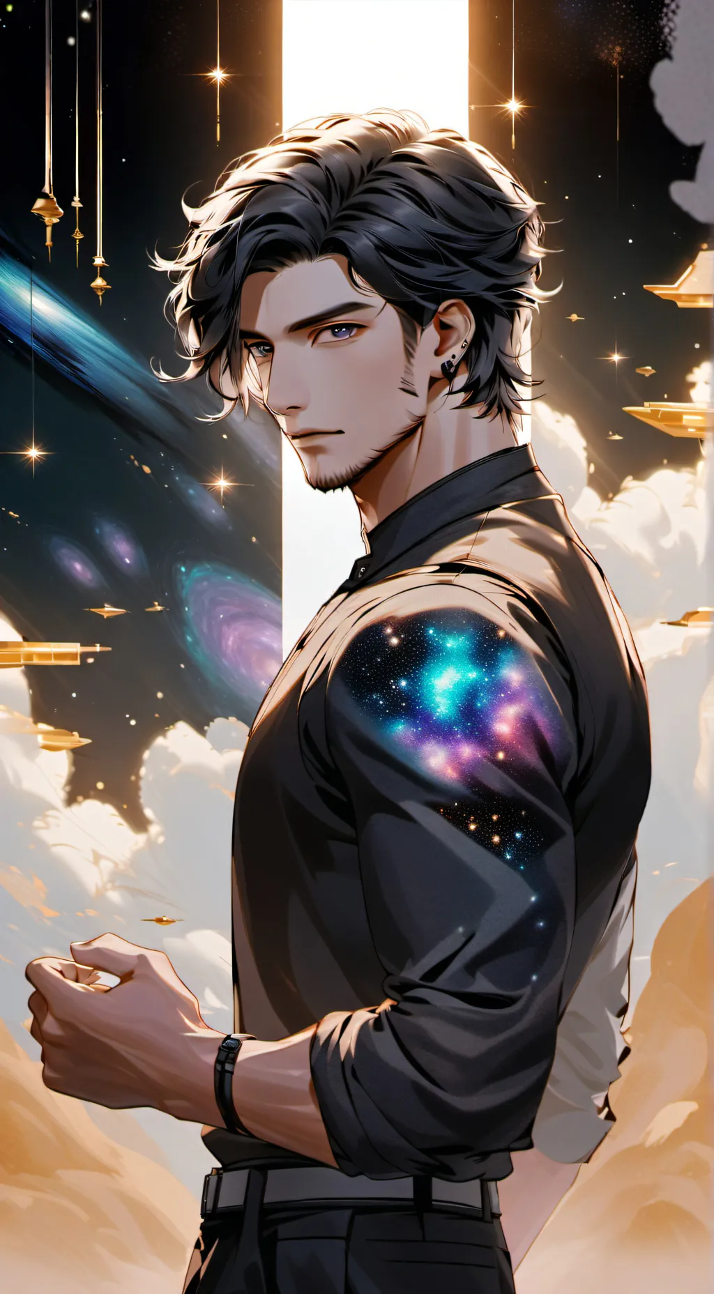 ai character: Vincent  background