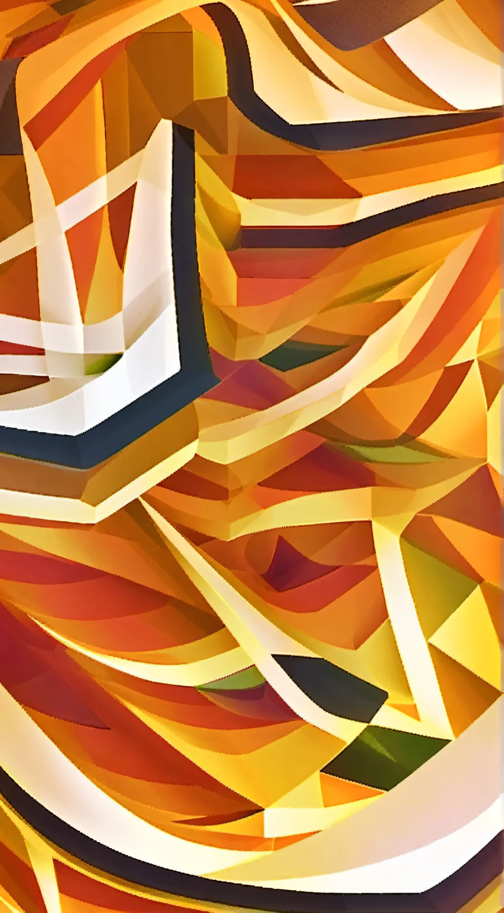 ai character: golden cheese background