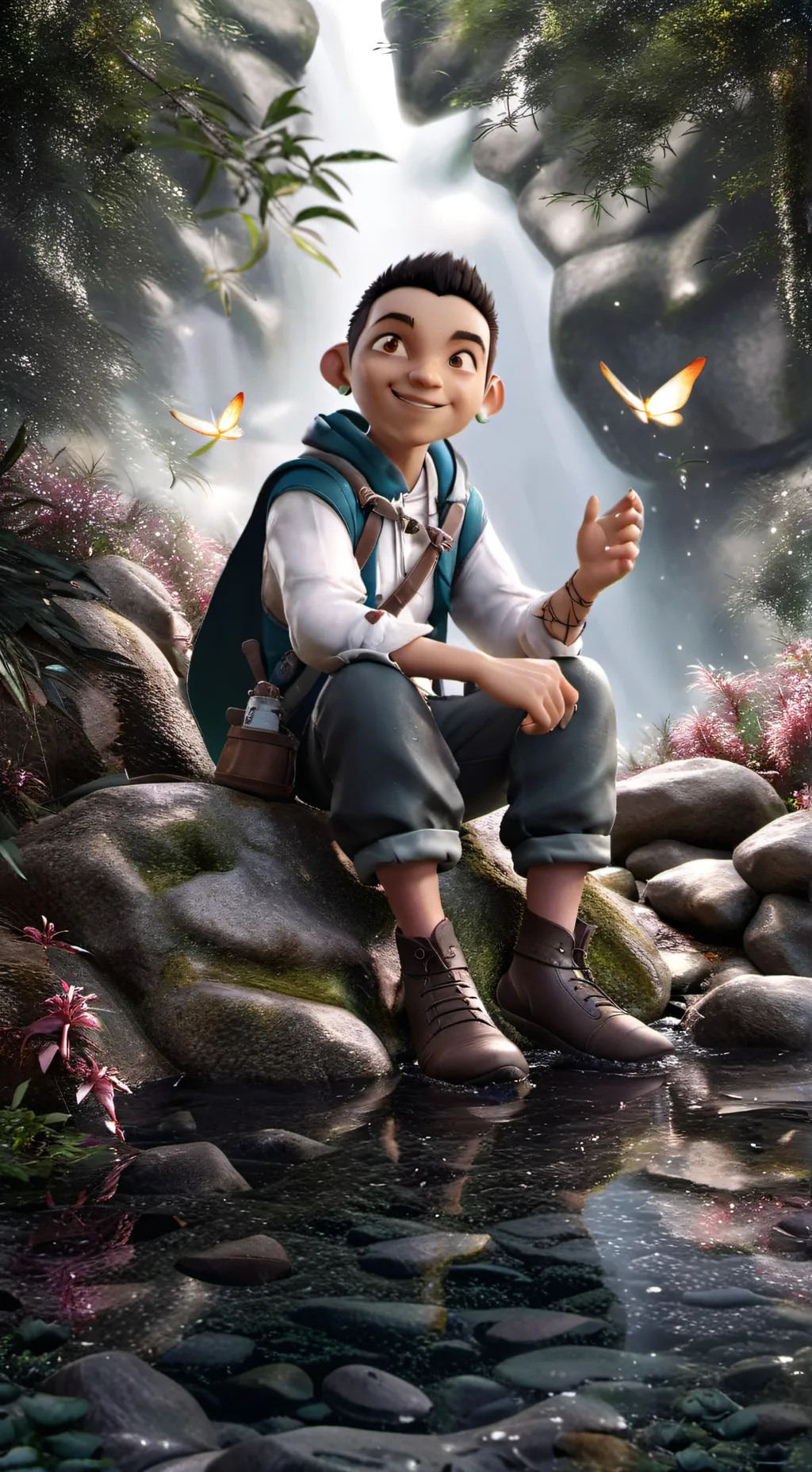 ai character: Chin background