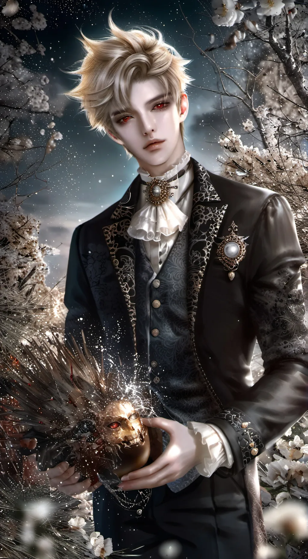 ai character: bakugo katsuki background