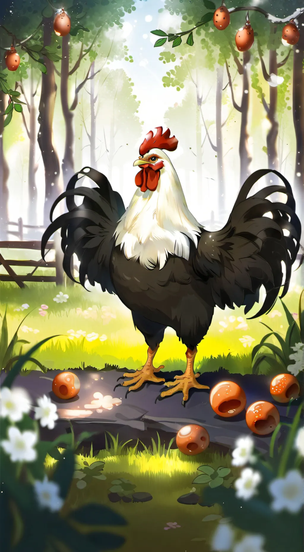 ai character: 😃 background