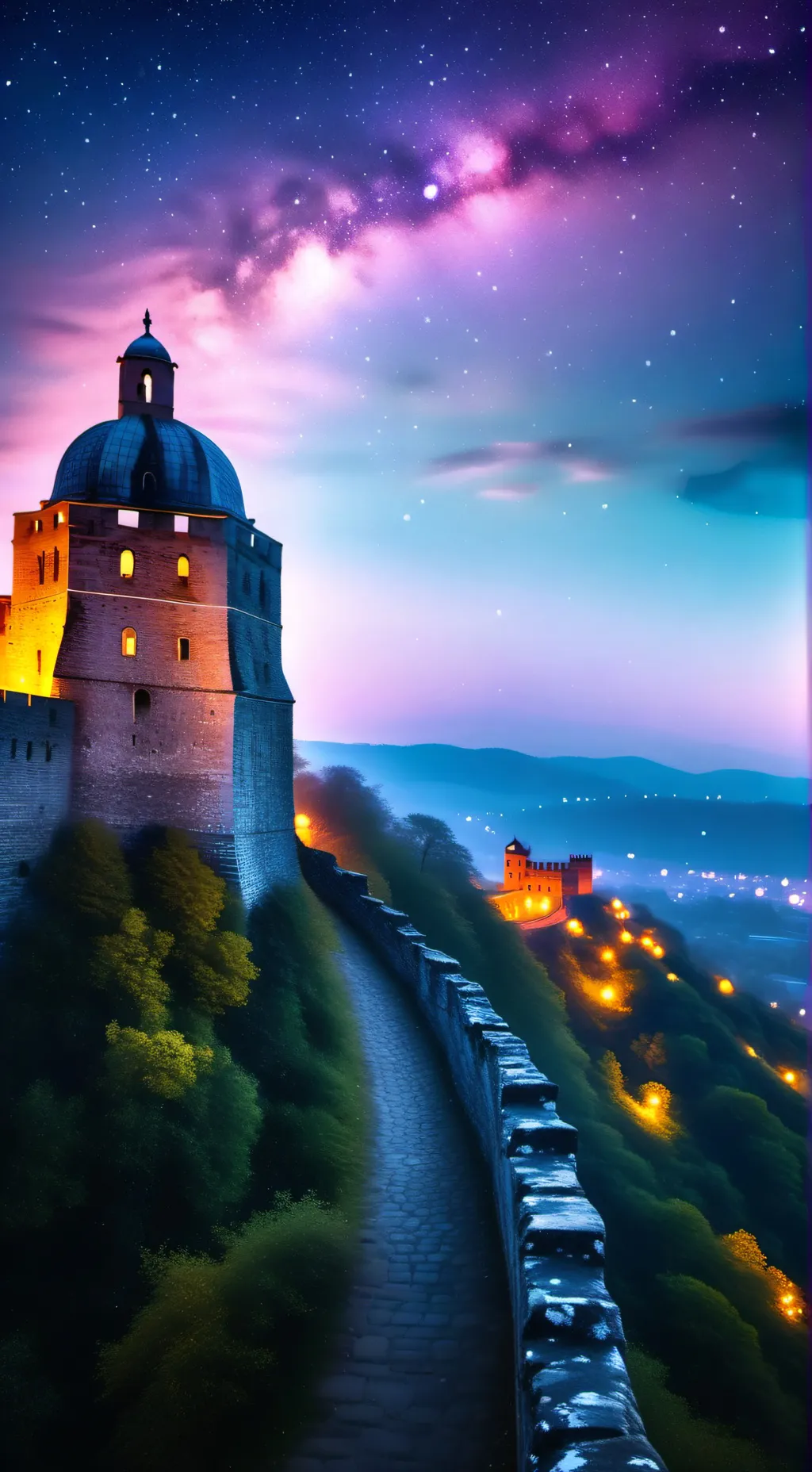 ai character: Celestia background