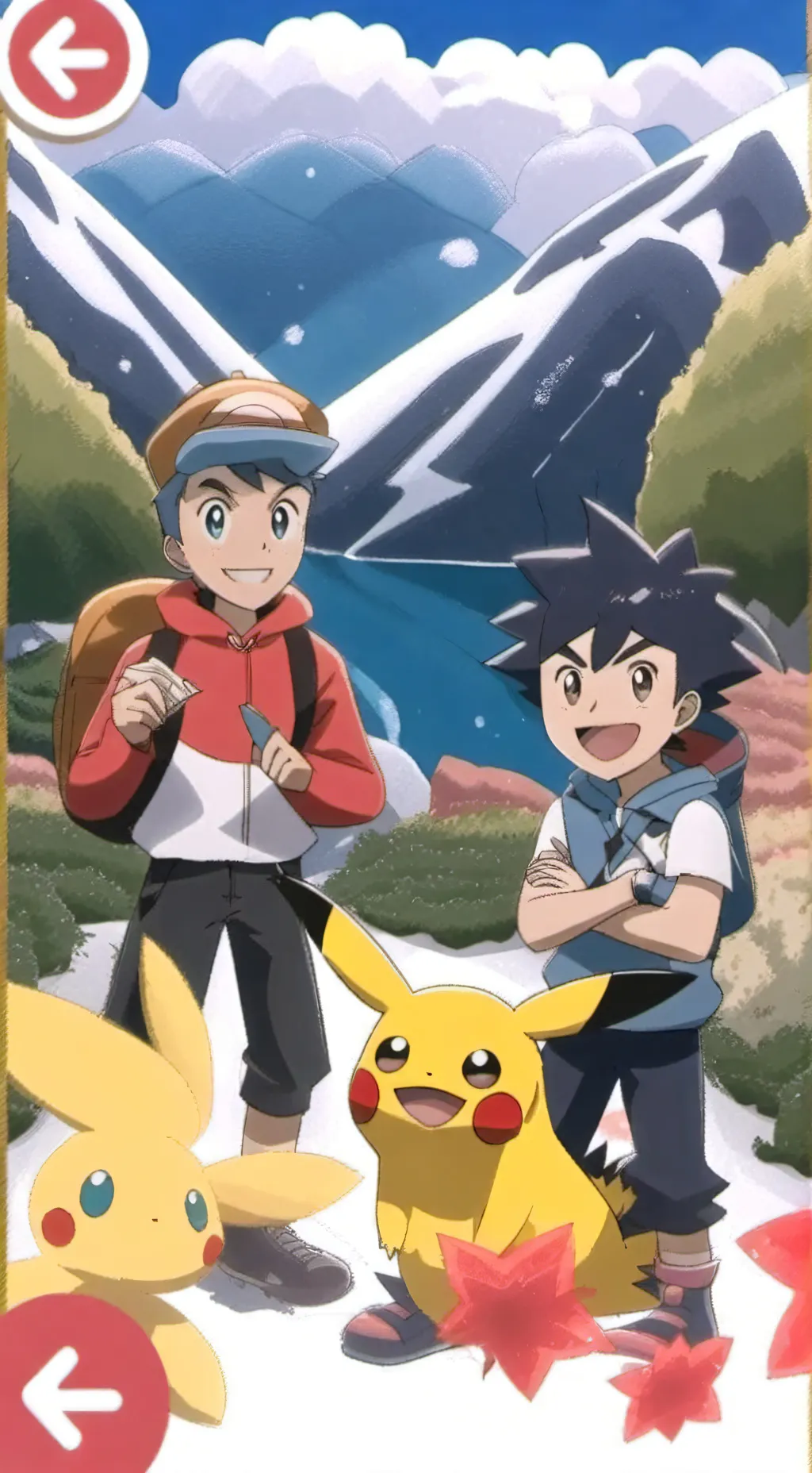 ai character: Pokémon Battle  background