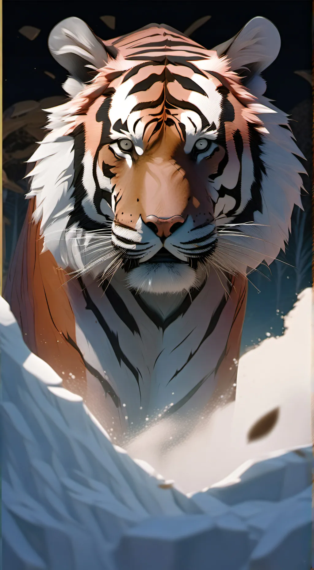 ai character: Tiger background