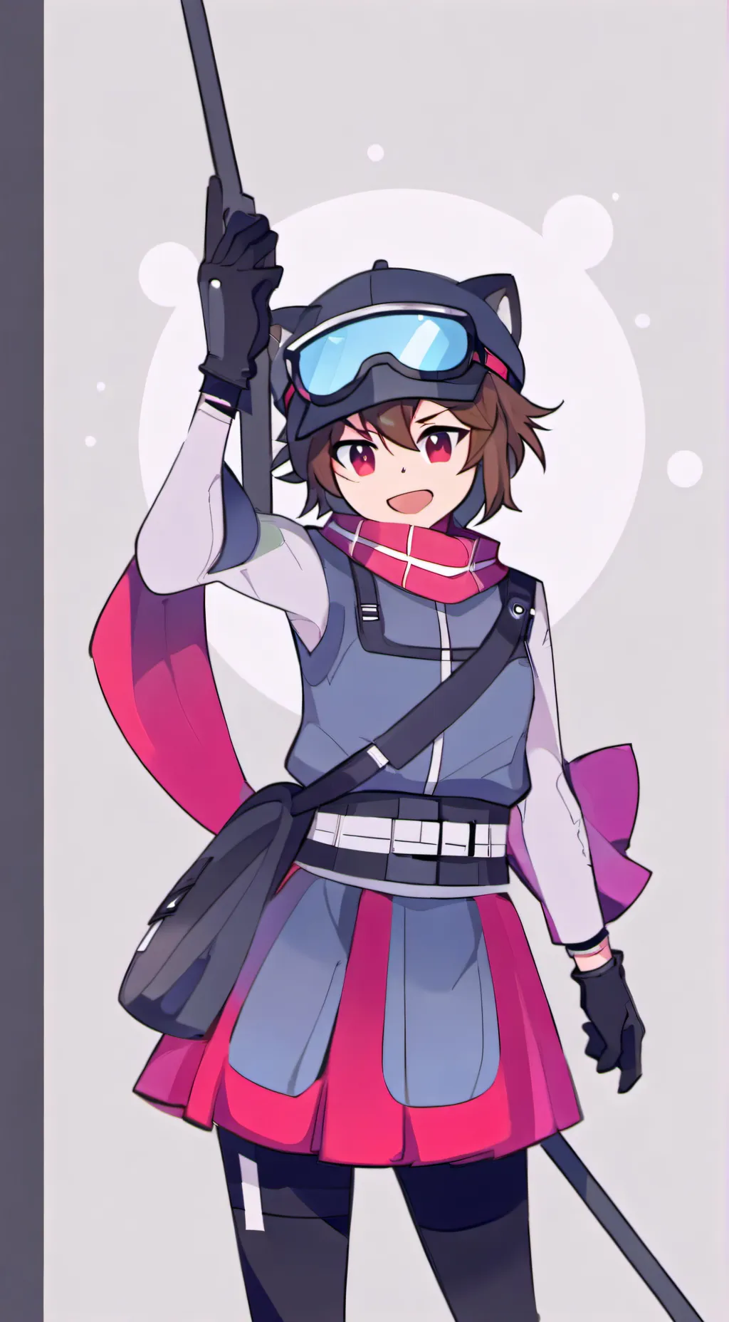 ai character: :3 background