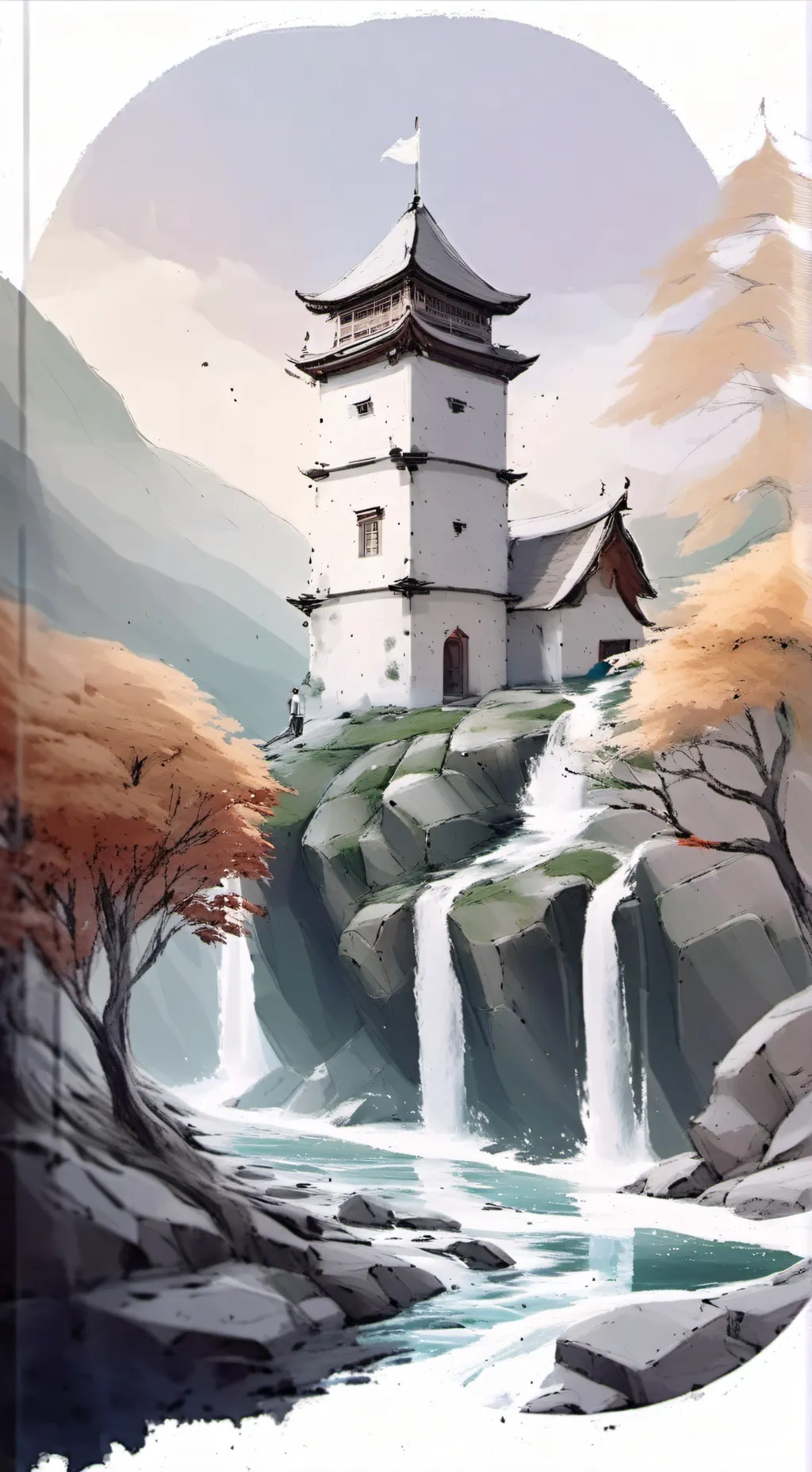 ai character: MHA × New school background