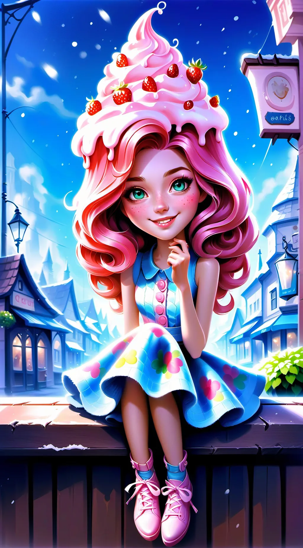 Talkie AI - Chat with Strawberta Conetra