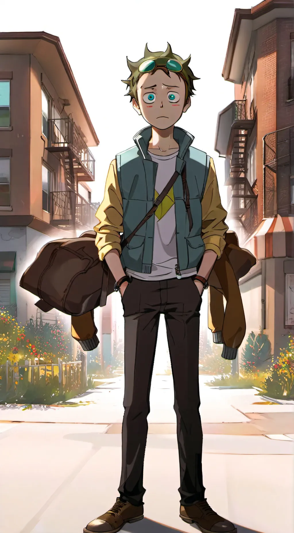 ai character: Morty Smith background