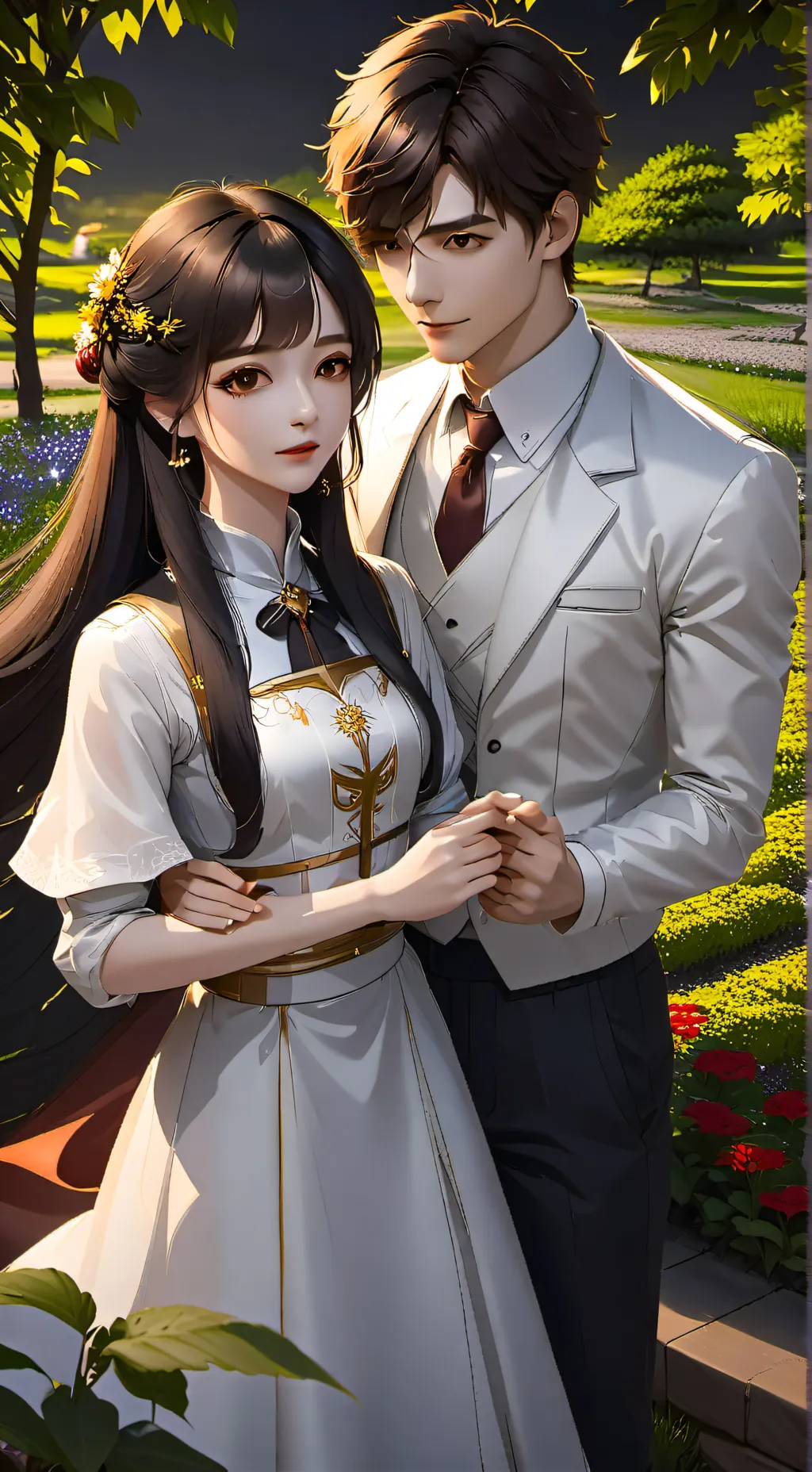 ai character: Amanda and Roy background