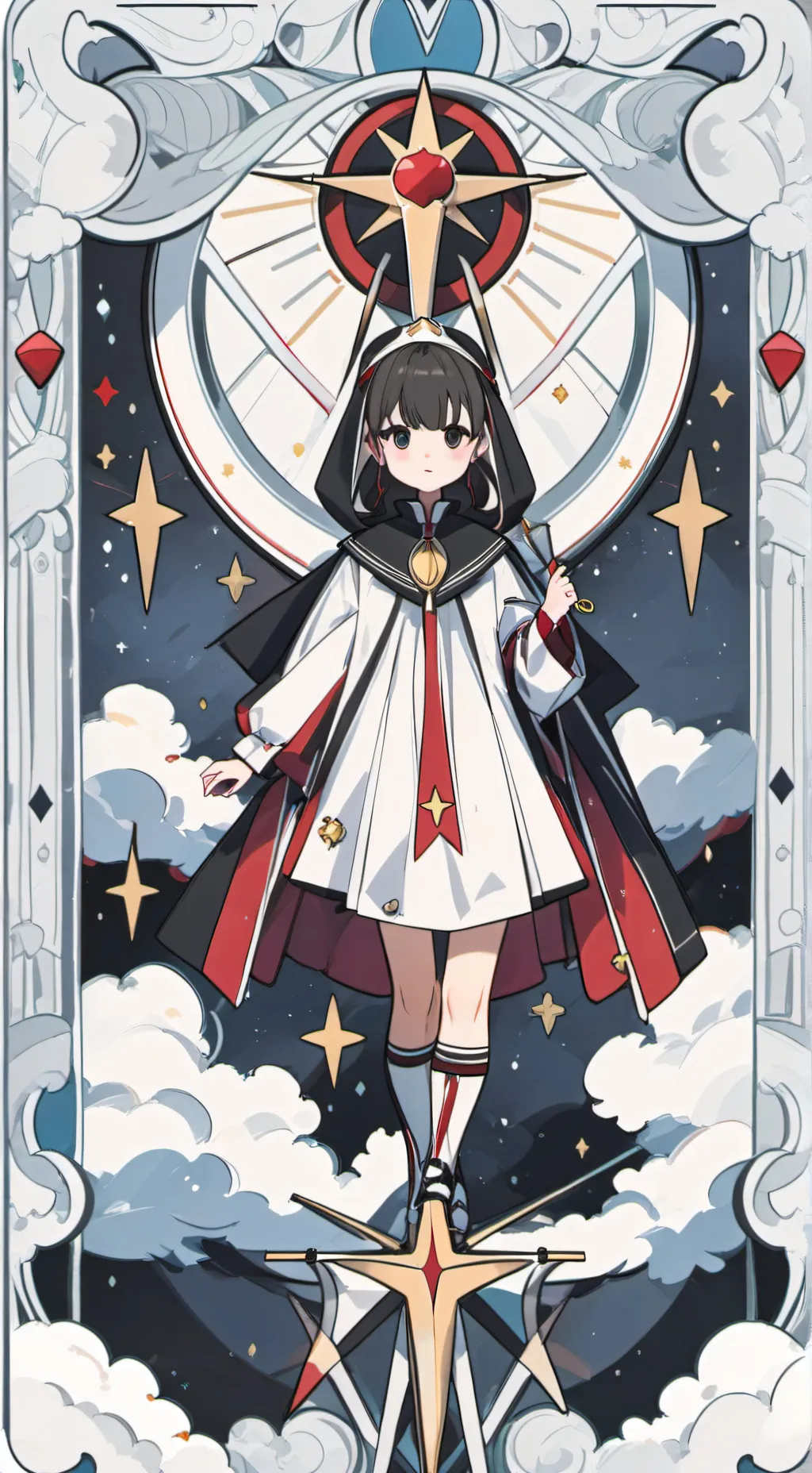 ai character: MHA drama background