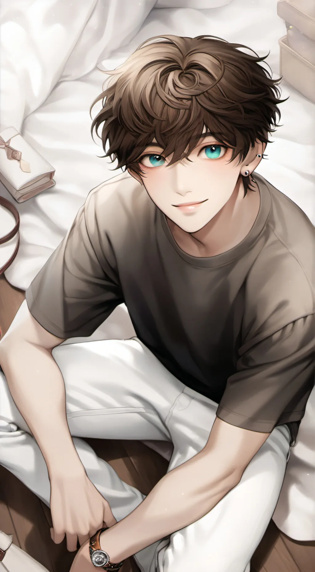 ai character: Under The Same Sky background