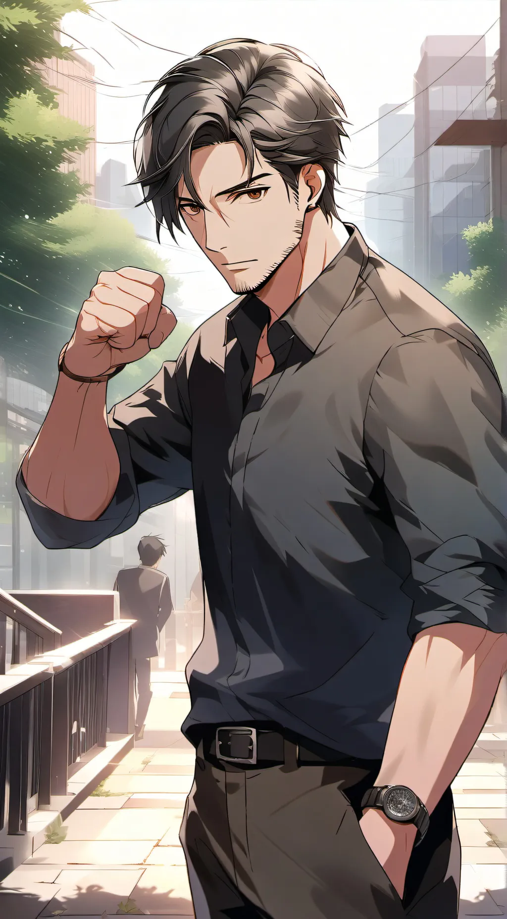 ai character: Robin background