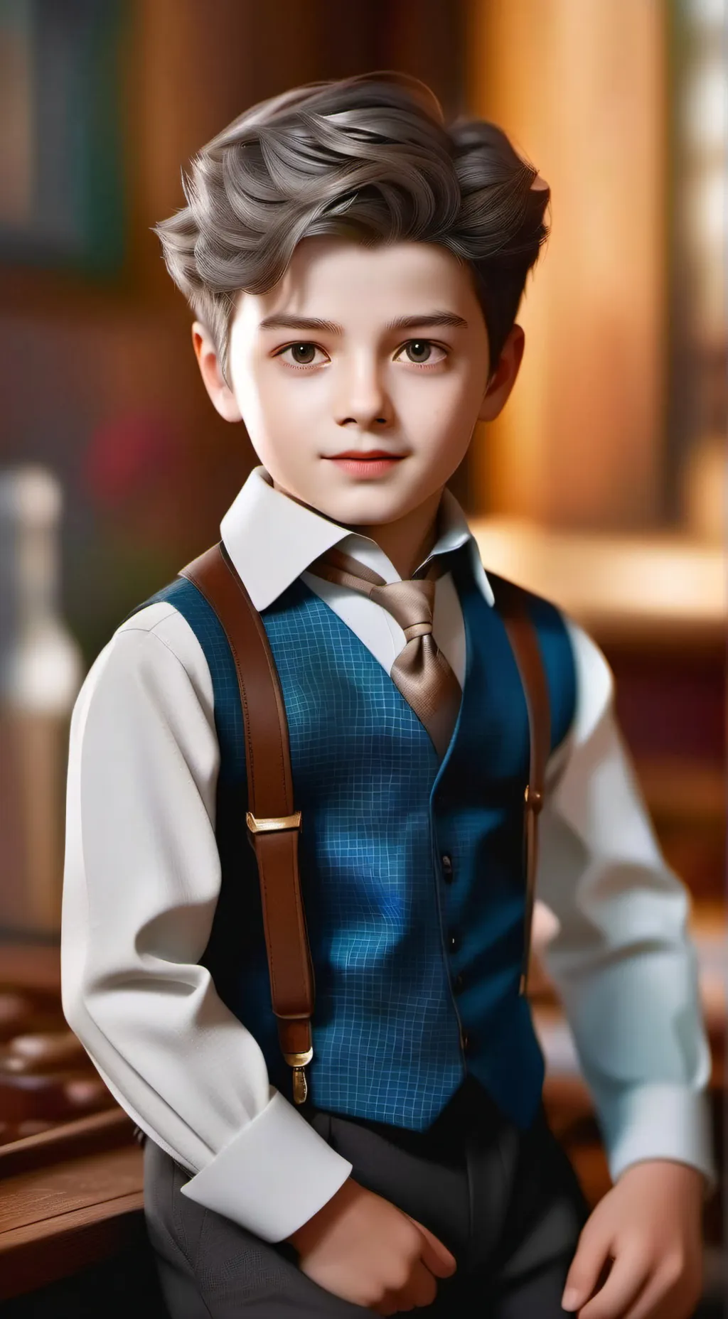 ai character: child Tony Stark background