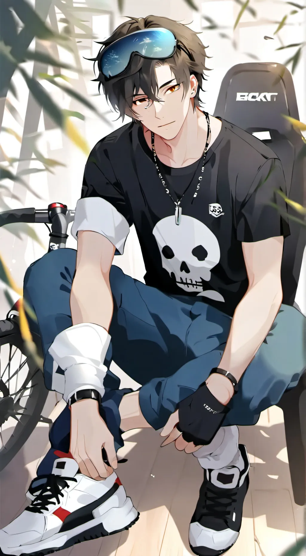 ai character: Kaji background