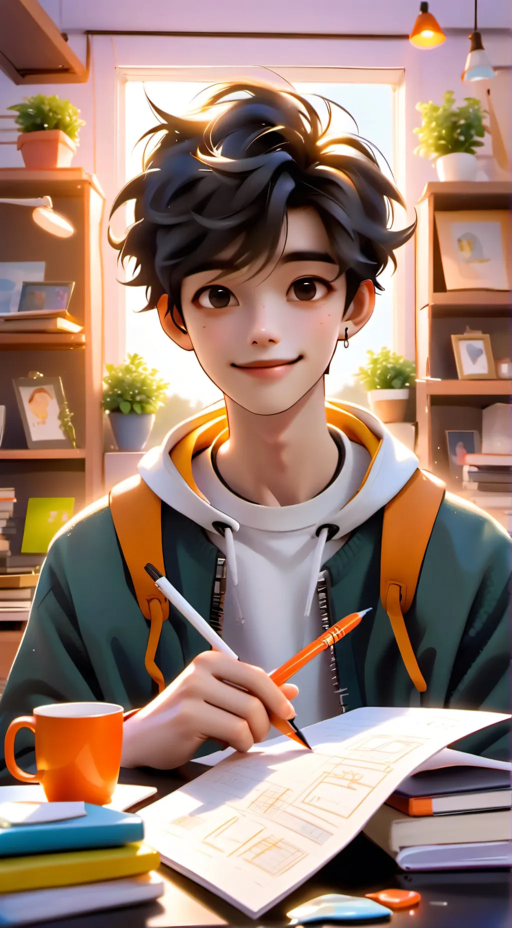 ai character: Dreamy Rival background