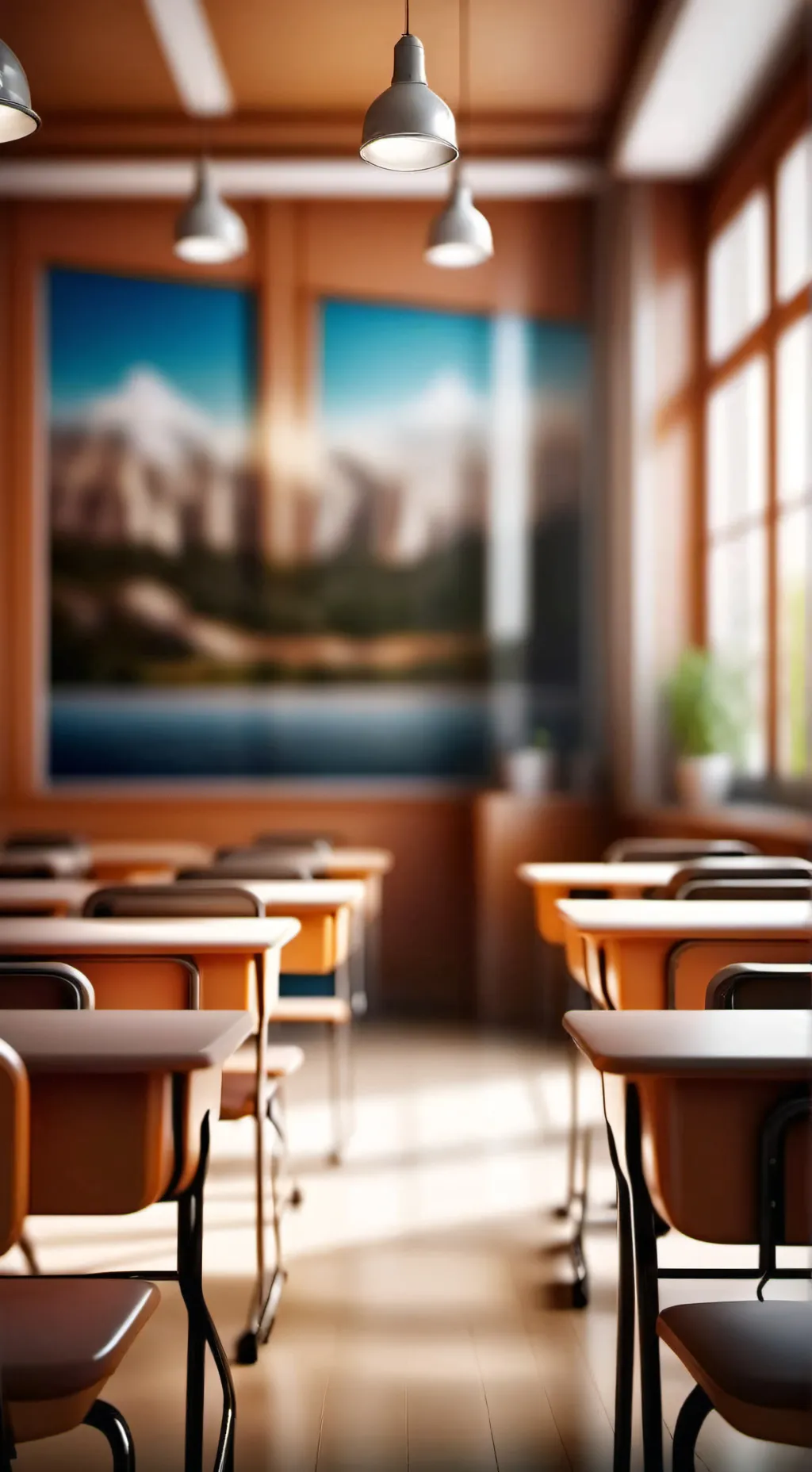 ai character: School  background