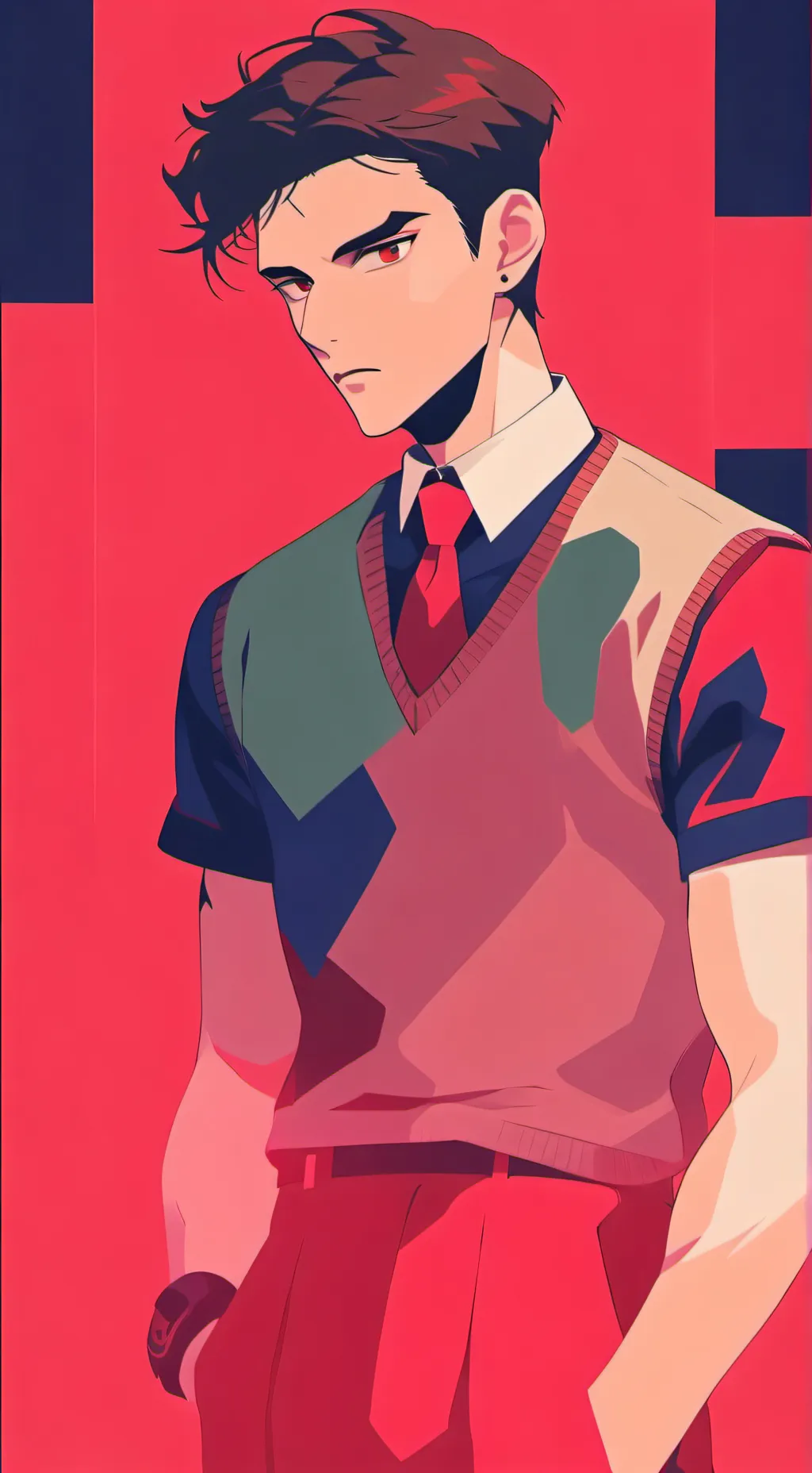 ai character: Fang (james) background