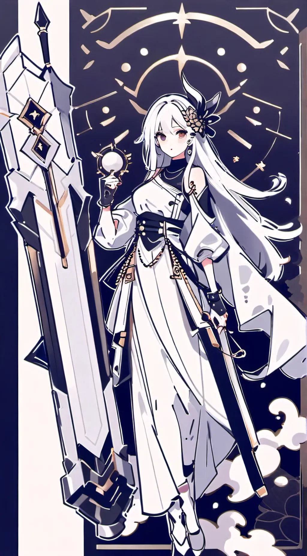 ai character:  los compas y kny😎 background