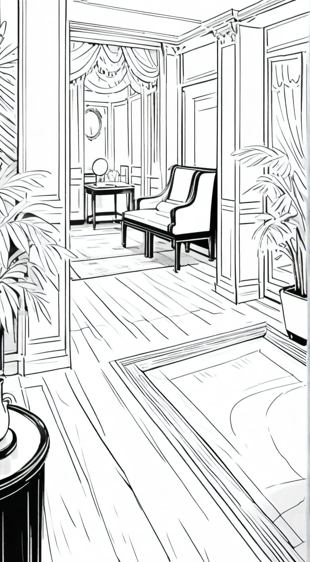 ai character: FPE Sleepover background