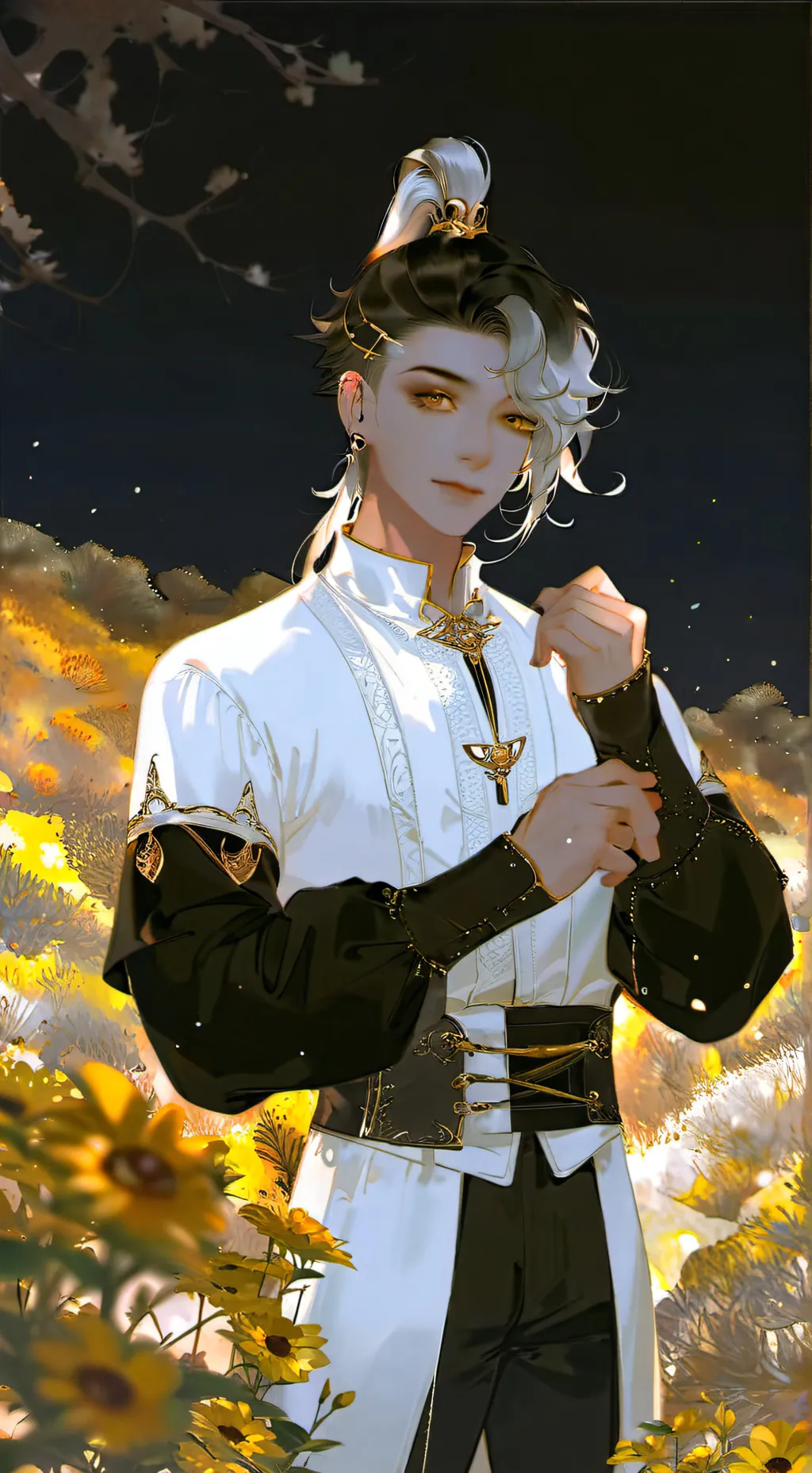 ai character: ∆Andrew∆ background