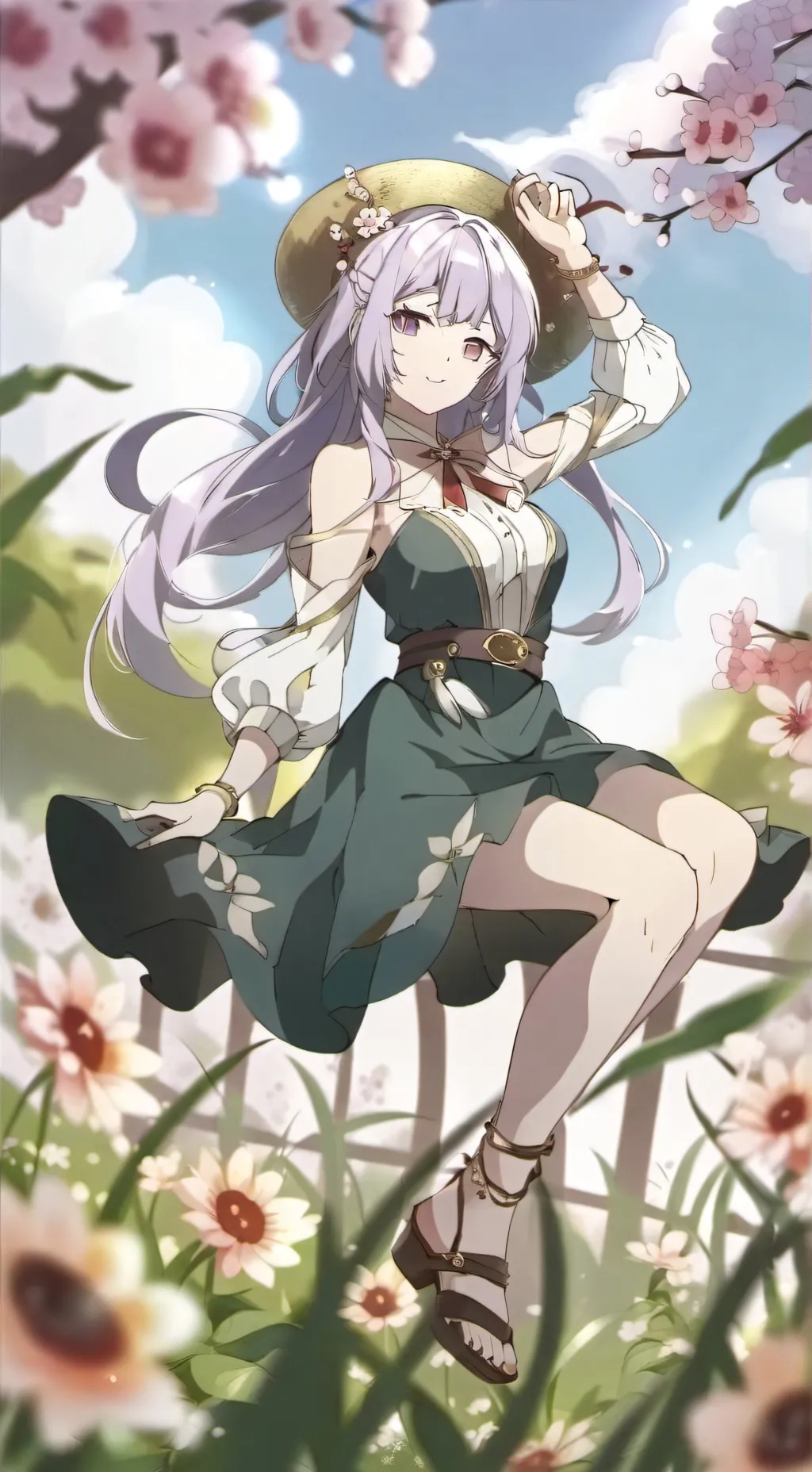 ai character: ashley  background