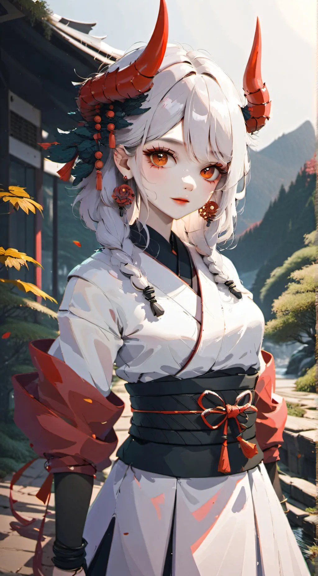 ai character: douma ★ background