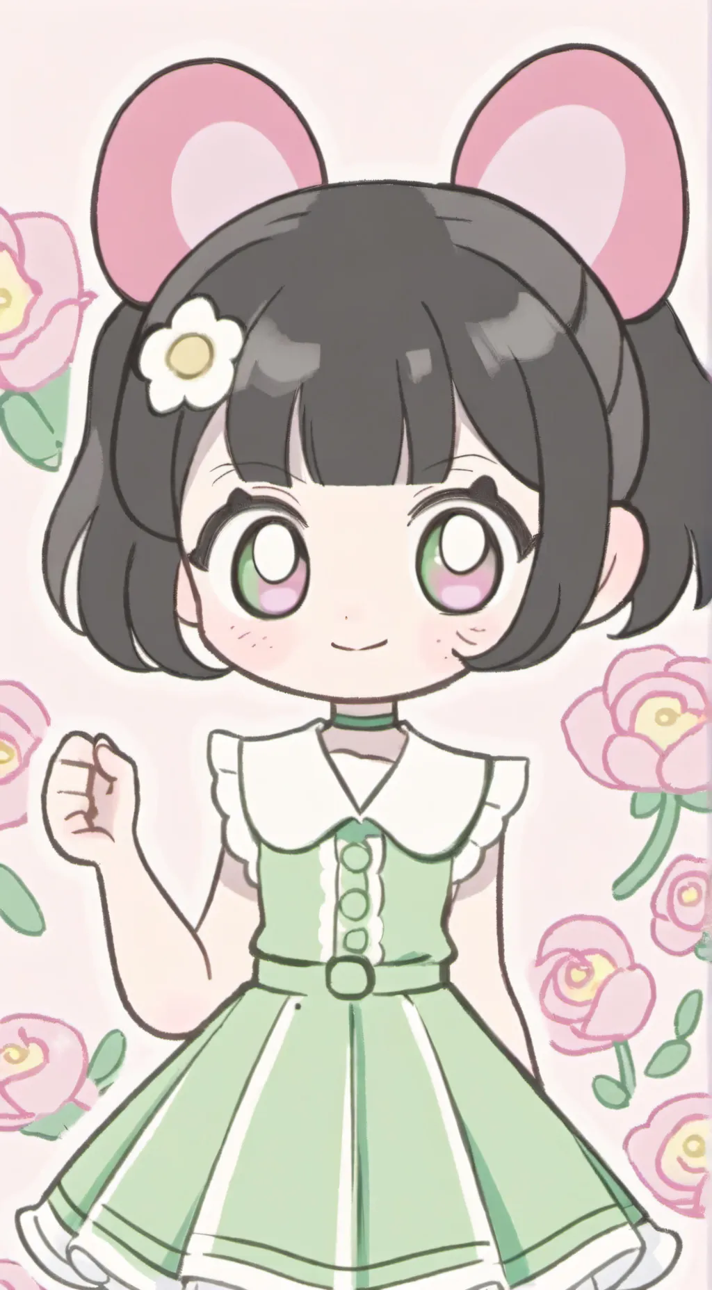 ai character: Buttercup  background