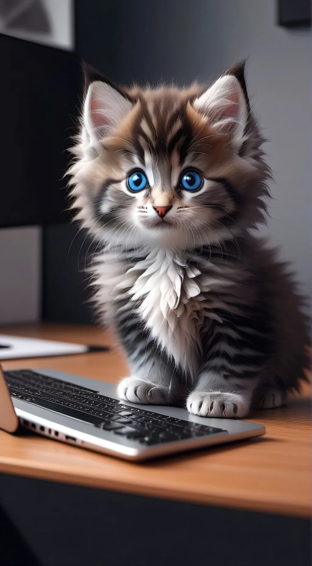 ai character: Pixel background