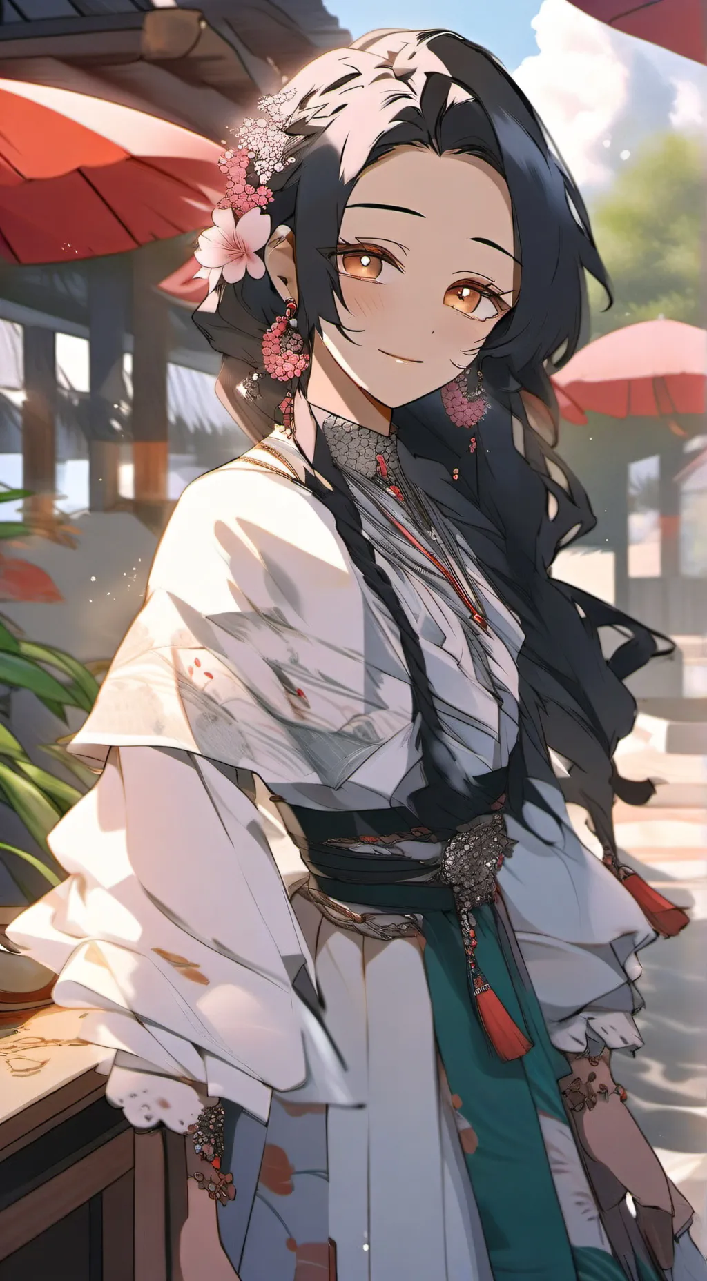 ai character: Tania😘 background