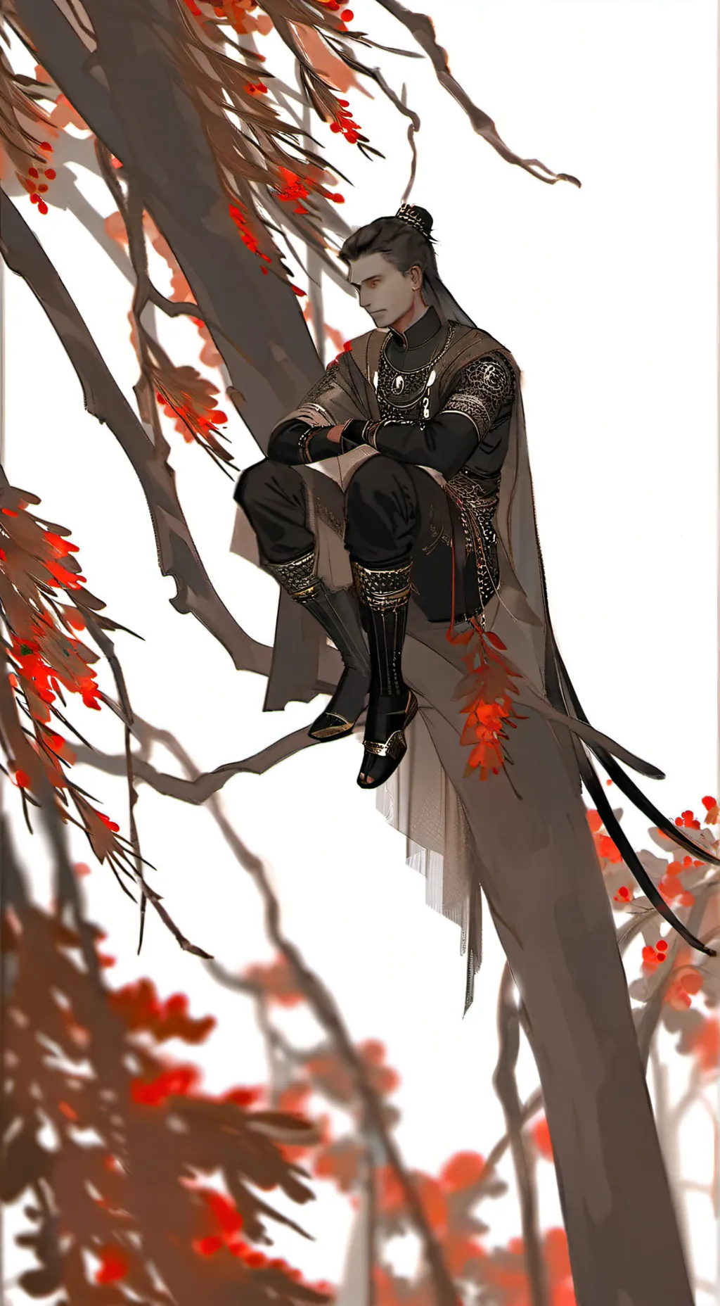 ai character: ден19к background