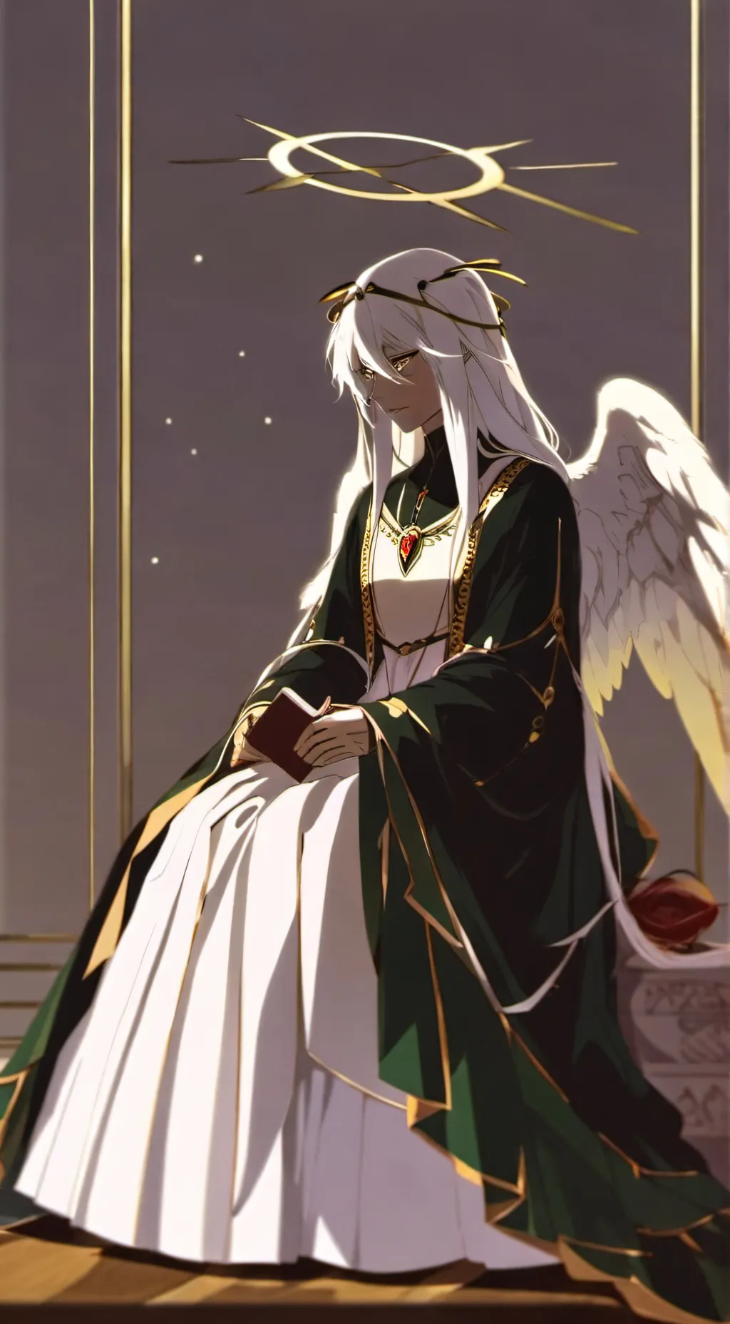 ai character: Sleepy time background