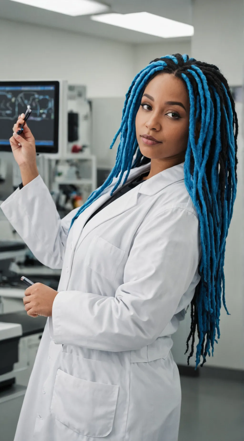 ai character: Tific background