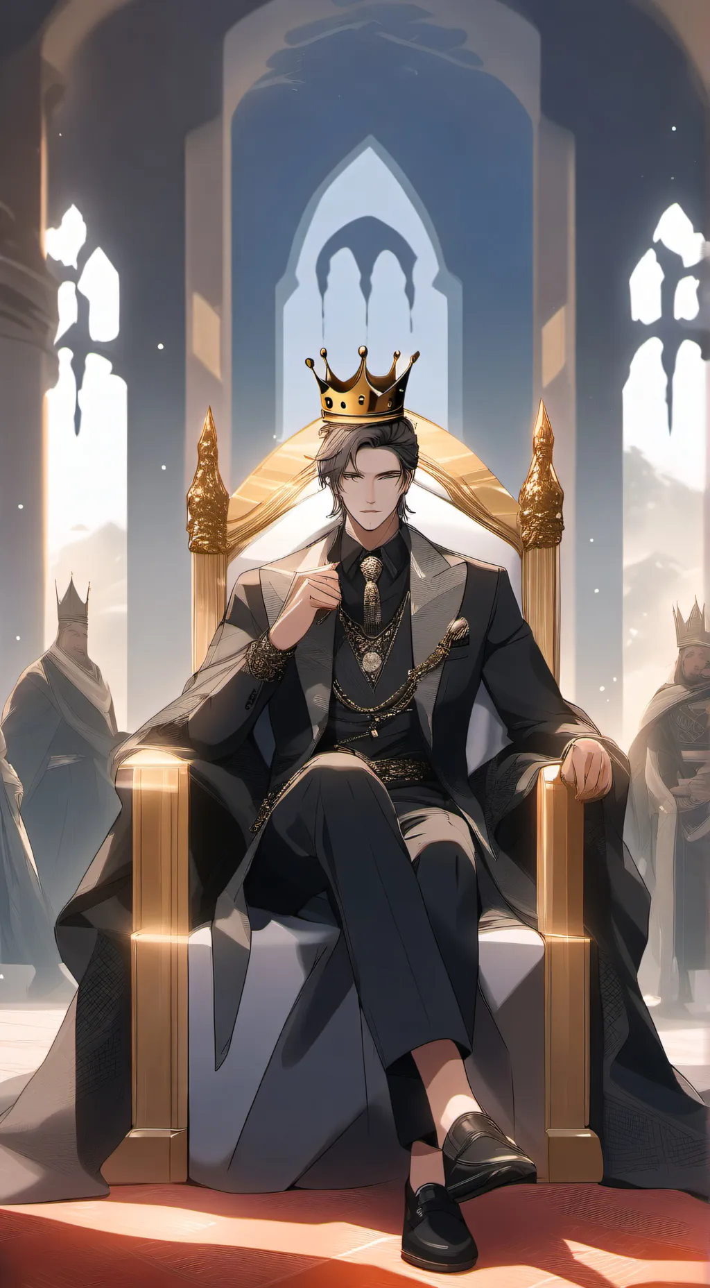 ai character: Ludwig background