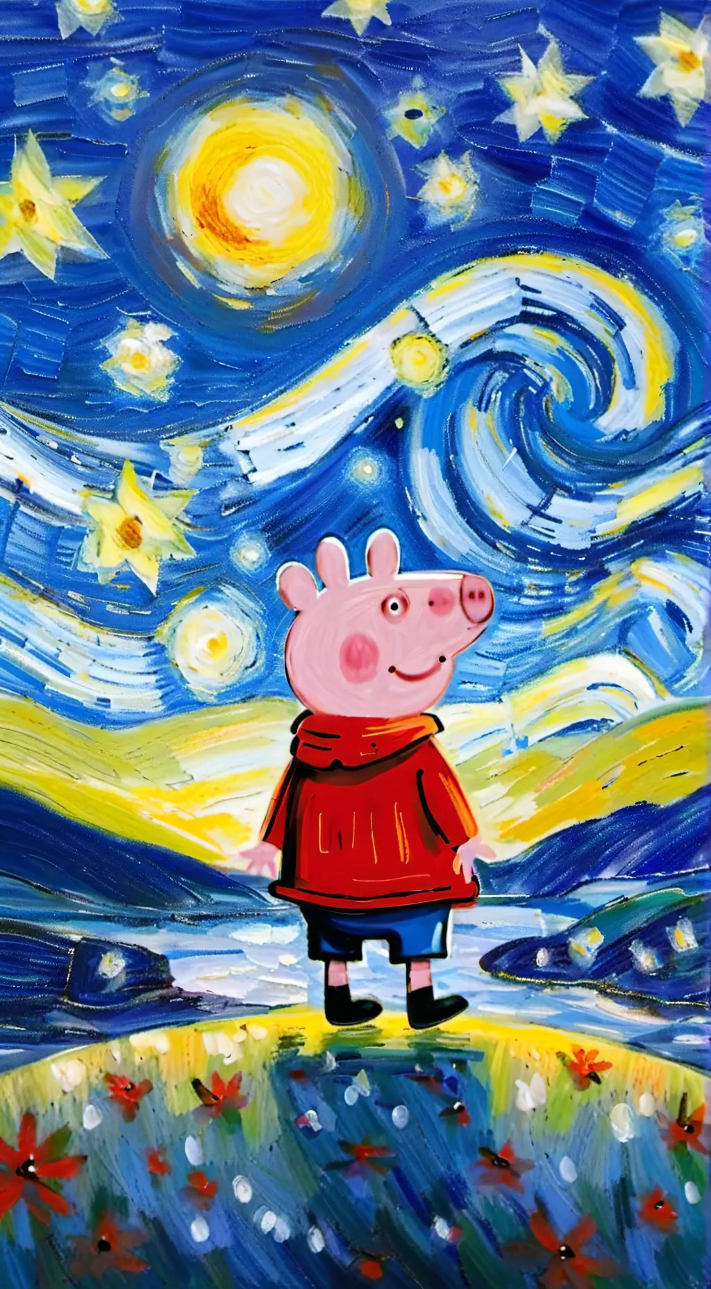 ai character: hazbinhotel  background