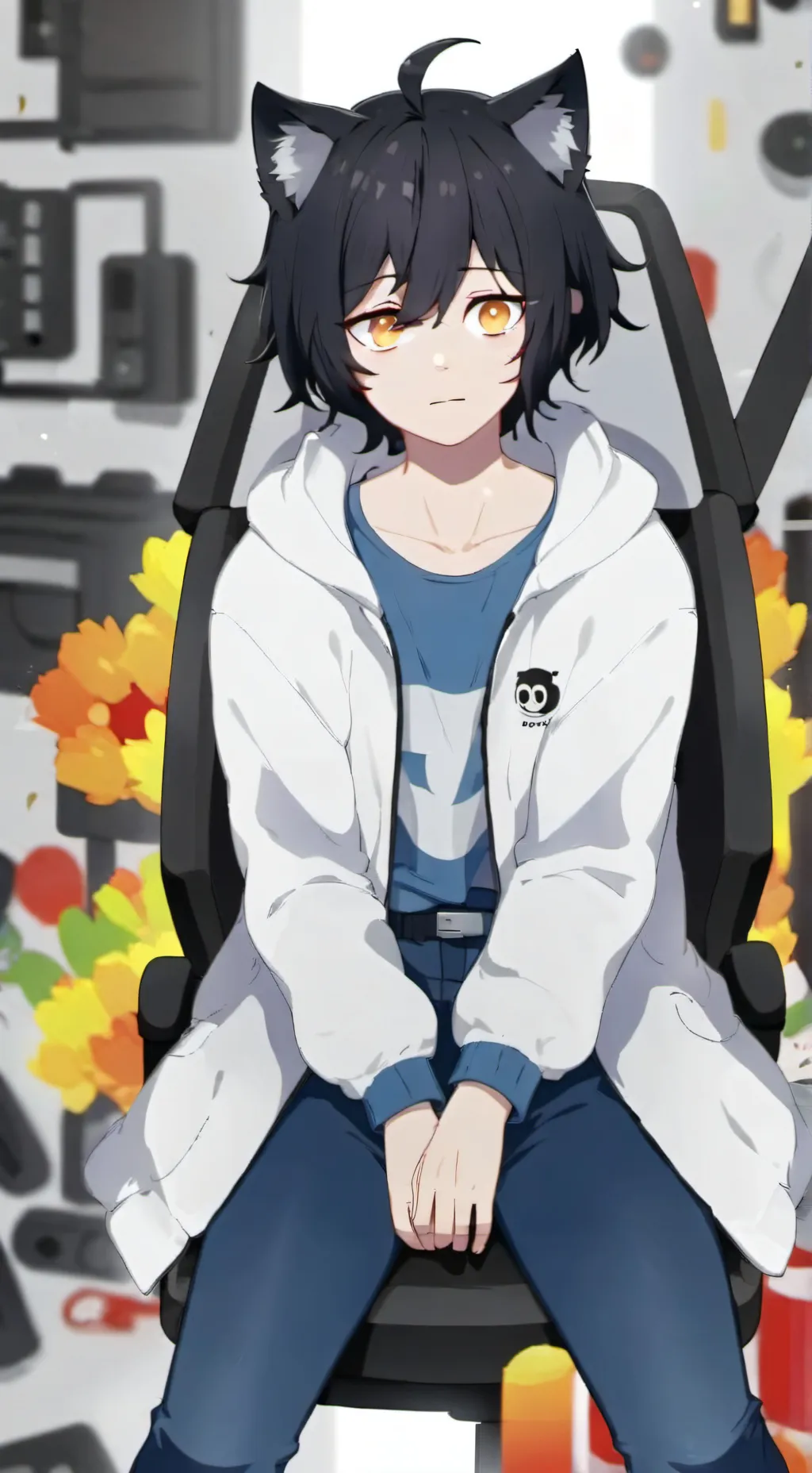 ai character: New roommate! background