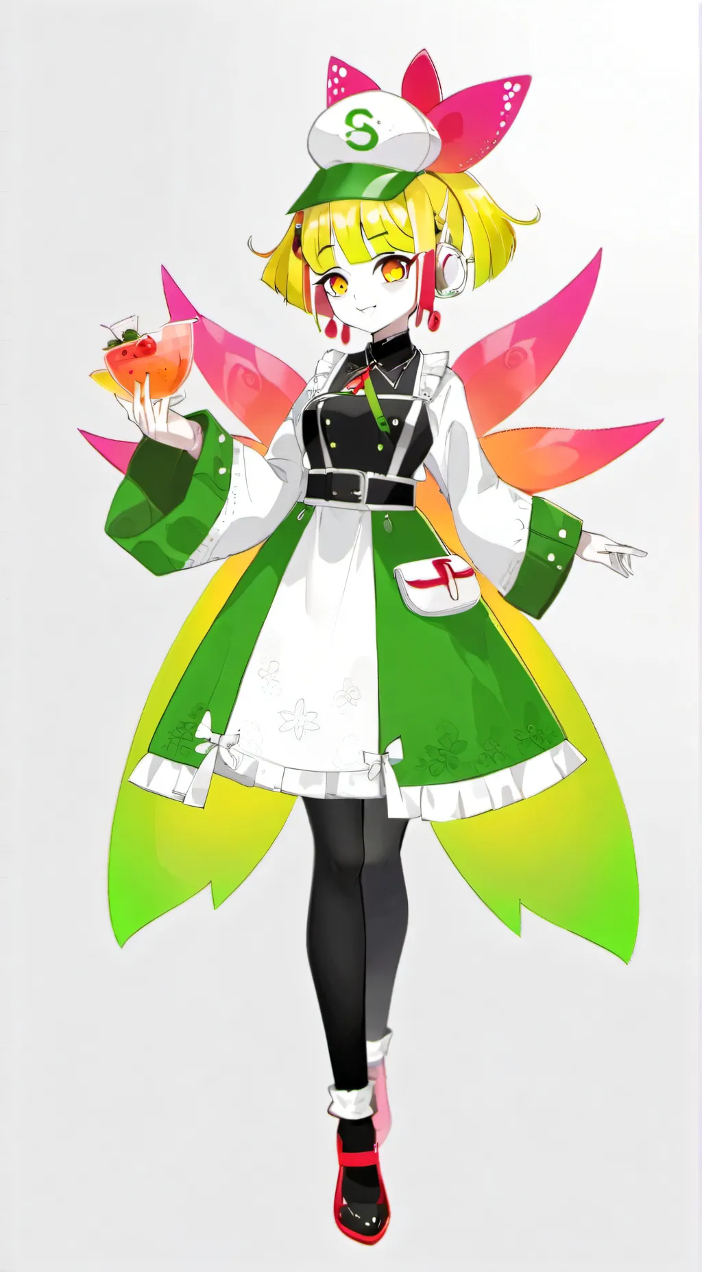 ai character: Mirai background