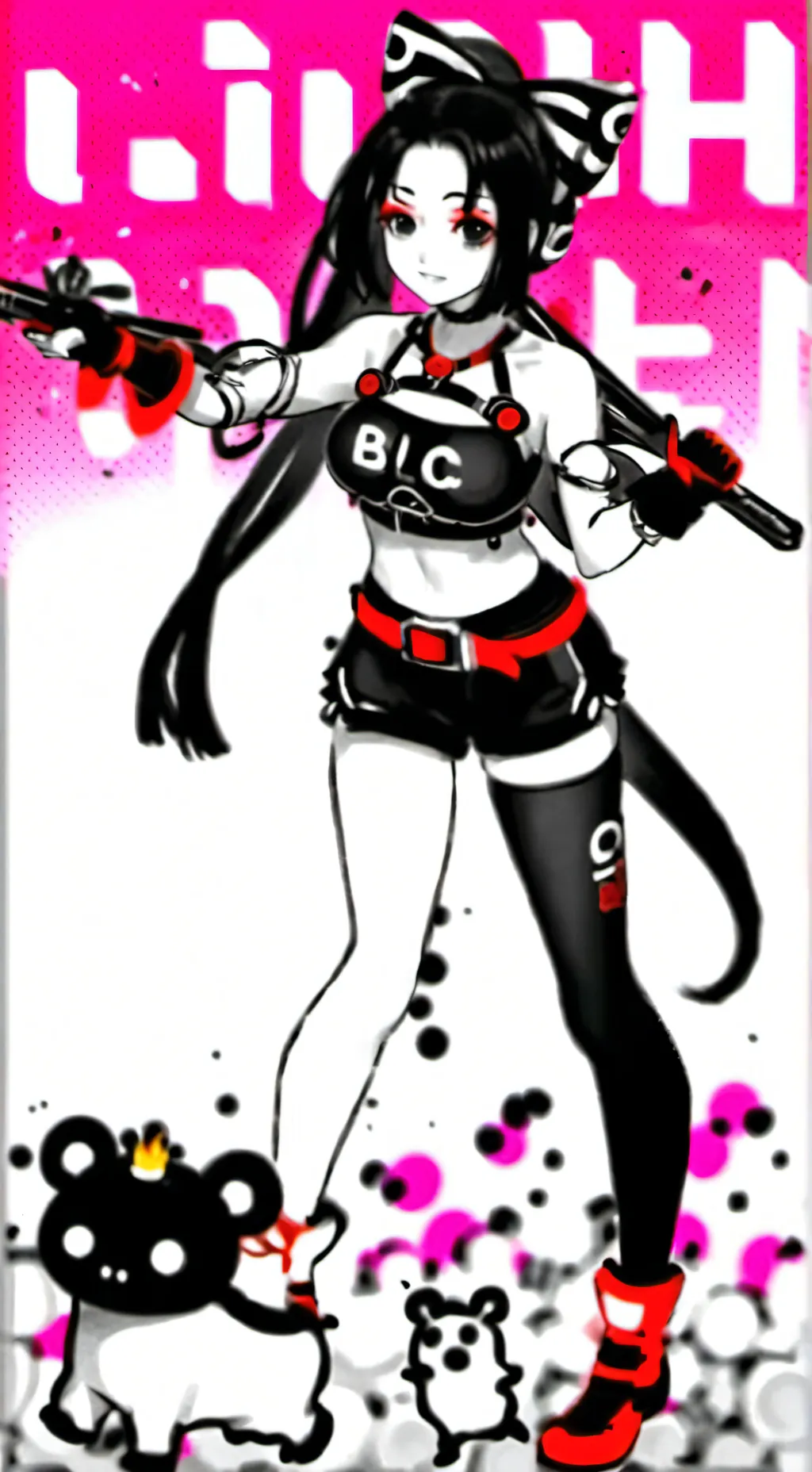 ai character: RockmanX mafia background