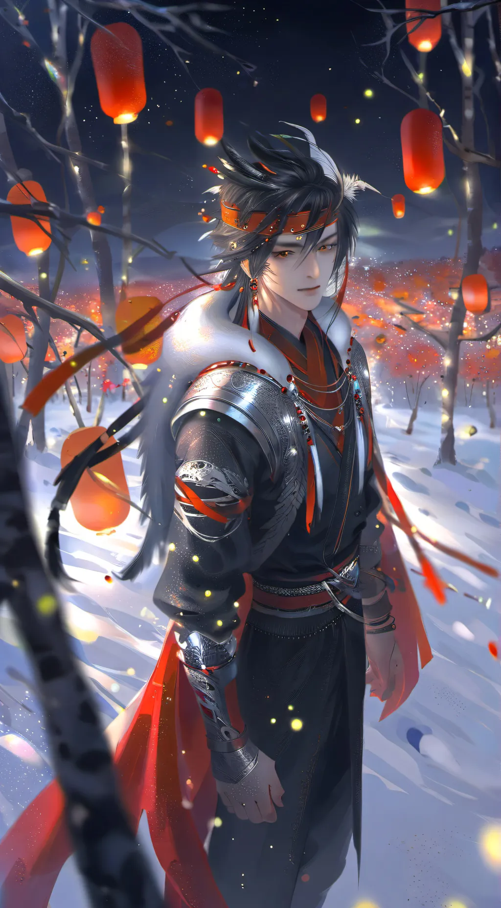 ai character: Cavaliere  background